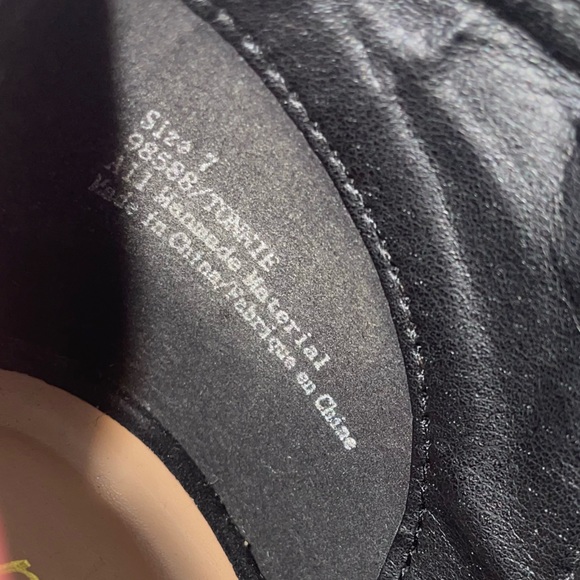 maurices | Tonnie Black Open Toe Zip Up Ankle Wedge With Elastic Opening On Side - Picture 8 of 10